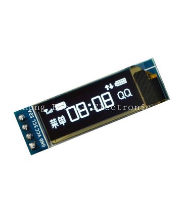 Модуль дисплей 0.91 дюйм белый IIC I2C 12832 OLED-дисплей (16797)