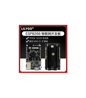 Модуль LILYGO T-OI ESP8266 MINID1 с холдером для аккумулятора 1634 (16899)