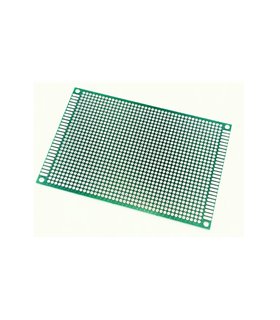 Макетная монтажная плата двухсторонняя PCB 2.54 8*12см (16306)