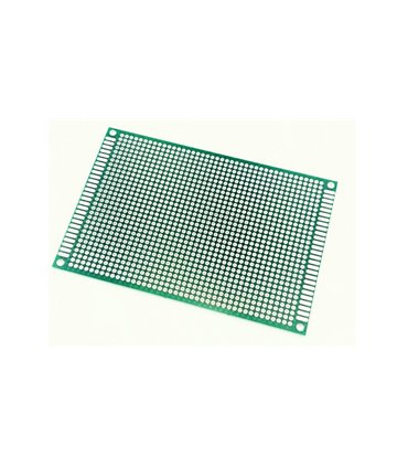 Макетная монтажная плата двухсторонняя PCB 2.54 8*12см (16306)