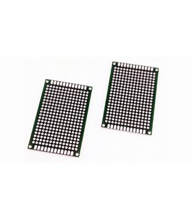 Макетная монтажная плата двухсторонняя PCB 2.54 4*6cм (16308)