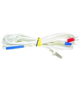 Термопара температурный зонд K-тип M6 0-800 градусов 1% точность 2м (15019)