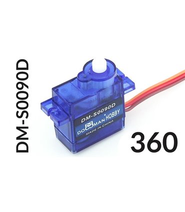 Сервопривод серво сервомашинка DM-S0090D 360 градусов (15544)