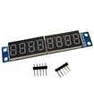 Семисегментный LED индикатор на MAX7219 Arduino (14982)