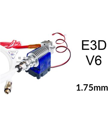 Экструдер длинный E3D V6 с соплом 1.75*0.4 радиатор 1.75мм (16234)