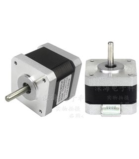 Шаговый двигатель NEMA17 17HS4401-0.42N.M42 1.7А с разъемом 4pin (15910) Шаговый двигатель NEMA17 17HS4401-0.42N.M42 1.7А с разъемом 4pin (15910)