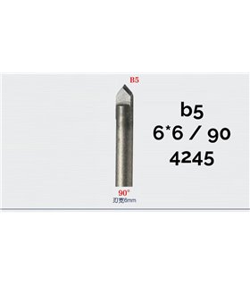 Фреза для гравировки B5 6*6мм 90градусов 4245 (16075)