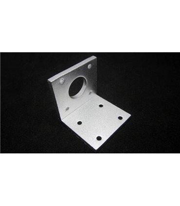 Уголок алюминиевый шагового двигателя Nema 17 42HB 50*50*5мм (15465)