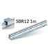 Стальной линейный вал на опоре SBR12 1м (15138)