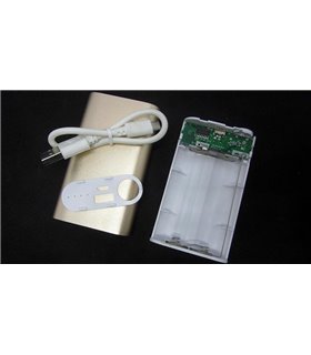 Портативная зарядка Xiaomi Power Bank 2x18650 1.5A (11048)