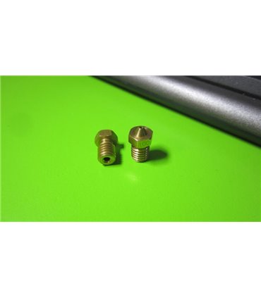 Сопло E3D M6 1мм под нить 1.75 1.75*1мм для 3D-принтера (14488)