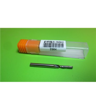 Фреза для станка ЧПУ 2384 2.5mm 12mm aaa однозаходная (11966)