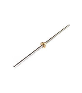 Трапецеидальный вал винт с гайкой для 3D-принтера ЧПУ 30см (12095)