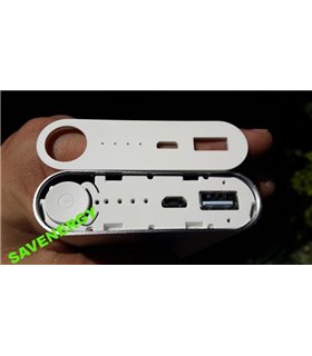 Корпус Power Bank портативная зарядка 8*18650 5V 2A micro USB (10628)