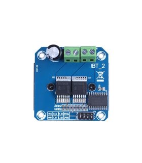 Мощный полупроводниковый автомобильный моторный привод BTS7960 43A (17649) Мощный полупроводниковый автомобильный моторный привод BTS7960 43A (17649)
