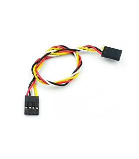 Кабель шлейф для 3D-принтера шаг 2.54 4pin 20см (17700)