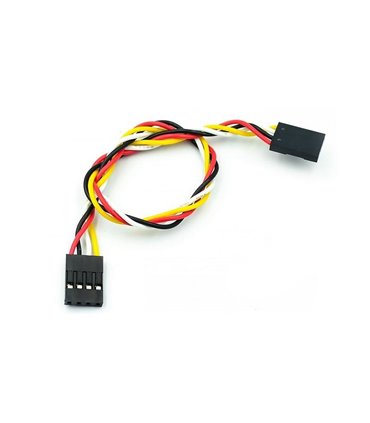 Кабель шлейф для 3D-принтера шаг 2.54 4pin 20см (17700)