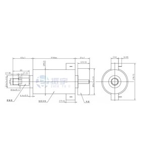 Шпиндель с воздушным охлаждением 300W высокоскоростной (14775) Шпиндель с воздушным охлаждением 300W высокоскоростной (14775)