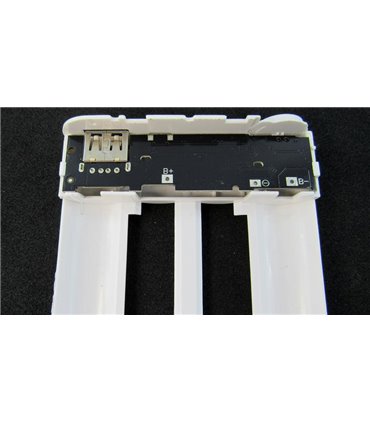 Корпус Power Bank Портативная Зарядка 4*18650 micro usb черный (10219)