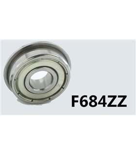 Подшипник фланцевый F684zz для 3D-принтера станка ЧПУ (15904) Подшипник фланцевый F684zz для 3D-принтера станка ЧПУ (15904)