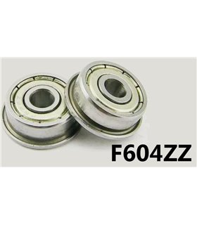 Подшипник фланцевый F604zz для 3D-принтера станка ЧПУ (15902) Подшипник фланцевый F604zz для 3D-принтера станка ЧПУ (15902)