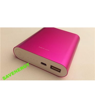 Корпус Power Bank Портативная Зарядка 4*18650 micro usb розовый (10479)