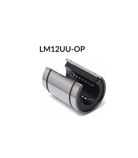 Линейный подшипник открытый LM12UUOP (15140)