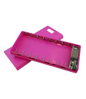 Корпус LCD Power Bank Портативная Зарядка 8*18650 2.1A (18569)