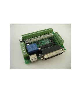 Интерфейсная плата управления 5осей Mach3 USB (10690) Интерфейсная плата управления 5осей Mach3 USB (10690)