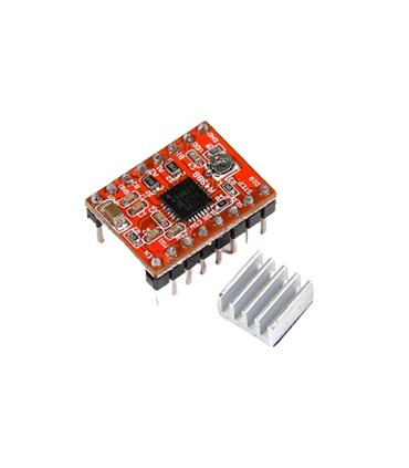 Драйвер шагового двигателя A4988 для 3D принтера (10554)
