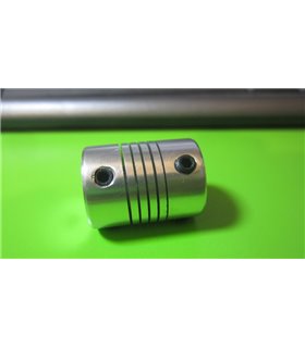 Гибкая муфта 5*8 мм шагового двигателя 3D-принтера (12173)