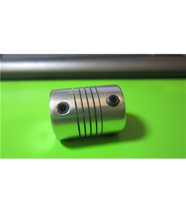 Гибкая муфта 5*8 мм шагового двигателя 3D-принтера (12173)