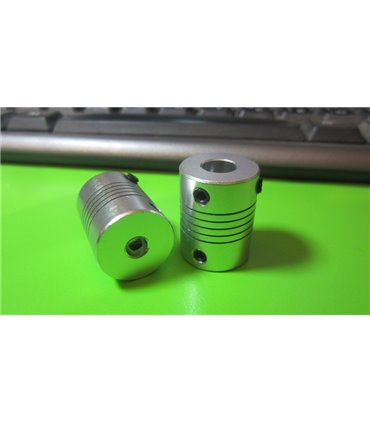 Гибкая муфта 5*8 мм шагового двигателя 3D-принтера (12173)