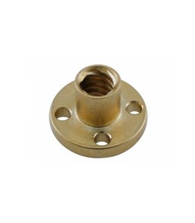 Гайка латунная для трапецеидального винта М8 T8 3D-принтера (12138)