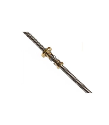 Гайка T8 с аммортизацией люфта для 3D-принтера 2*2мм (14186)