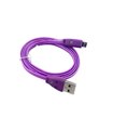 Кабель для зарядки micro USB с подсветкой 1 м (11847)