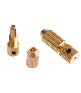 Держатель цанга фиксатор сверла цанговый патрон 3D-принтера (12159) Держатель цанга фиксатор сверла цанговый патрон 3D-принтера (12159)