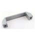 Алюминиевая ручка под профиль серая 120мм (16679)