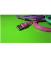 Кабель для зарядки micro USB с подсветкой 1 м (11847)