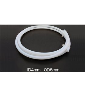 Тефлоновая PTFE трубка 1м 4*6 под 3мм 3D-принтер (12175) Тефлоновая PTFE трубка 1м 4*6 под 3мм 3D-принтер (12175)