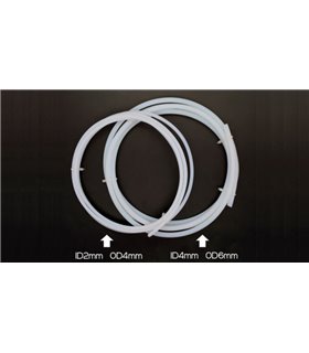 Тефлоновая PTFE трубка 1м 4*6 под 3мм 3D-принтер (12175) Тефлоновая PTFE трубка 1м 4*6 под 3мм 3D-принтер (12175)