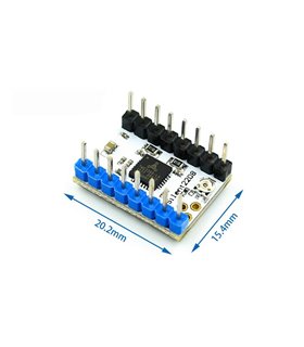 Драйвер шагового двигателя TMC2208 V1.2 UART 2.8A StepStick (17969) Драйвер шагового двигателя TMC2208 V1.2 UART 2.8A StepStick (17969)