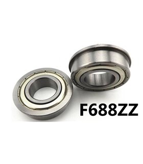 Подшипник фланцевый F688zz для 3D-принтера станка ЧПУ (15900) Подшипник фланцевый F688zz для 3D-принтера станка ЧПУ (15900)