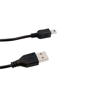 Кабель data mini USB 10мм 80см удлинённый (11201)