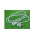 Кабель data micro usb to usb белый 2A 3.5мм (11576)