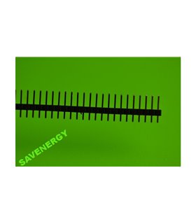 Планка штыревая на плату 40pin прямая 2.54мм PLS-40 (10050)