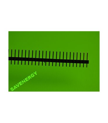 Планка штыревая на плату 40pin прямая 2.54мм PLS-40 (10050)