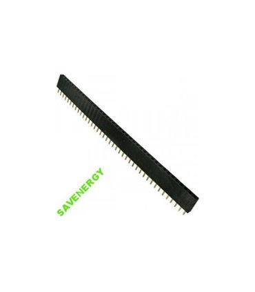 Планка разъемы штыревые PLS-40 40pin один ряд 2.54мм (10626)