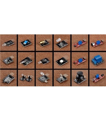 Набор из 37 модулей и датчиков Arduino Kit с органайзером (12637)