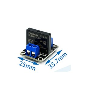 Модуль твердотельного реле G3MB-202P-5VDC A03B Arduino (14190)